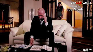 VIP SEX VAULT - Rosaline-Rosa - Tschechesch Brünette Wëll Haart Opgeschloen Vun Hirem Mann