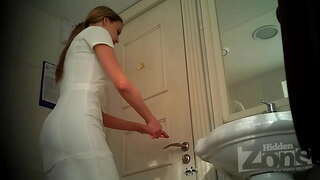 Prachtig uitzicht van de anus en kut close-up!