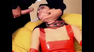 Фетыш-сэкс у сеточку і латэксе - 5 мін