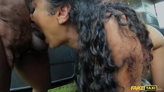 Ł�りのタクシーインドマリーナマヤBBC初porno、タクシー