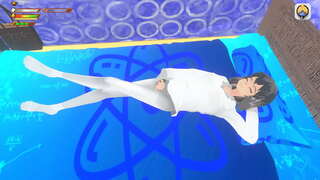 Mga babaeng dominante university nerd giantess pagjajakol